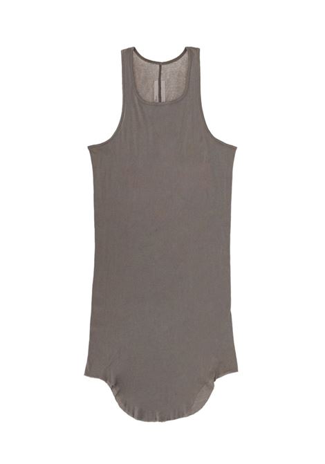 basic rib tank top man dust RICK OWENS | RU01F2150 MR34